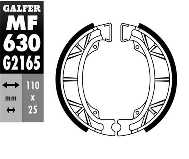 MORDAZA DE FRENO GALFER MF630G2165